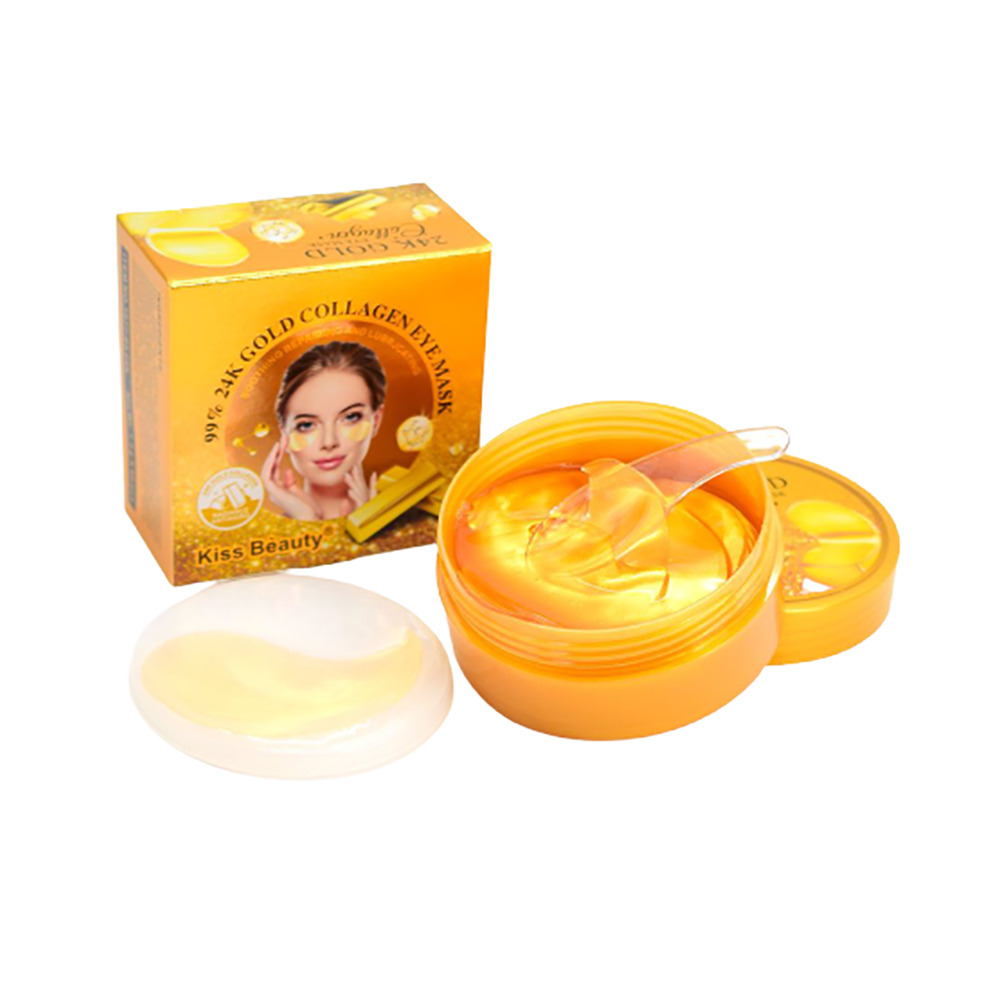 Mascarilla De Ojos Collageno Gold 24k Kiss Beauty | Gloss Beauty Shop su  tienda Online en Ecuador